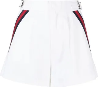 Love Valentina side-stripe shorts