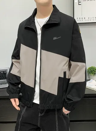 New Return Autumn Versatile Loose Casual Flip Collar Sports Coat 