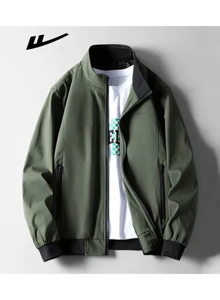 New Casual Fashionable Stand Collar Jacket 