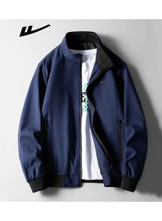 New Casual Fashionable Stand Collar Jacket 