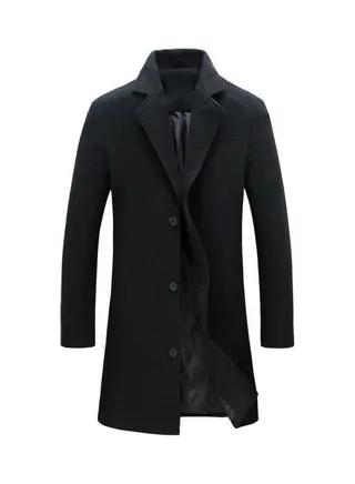 Winter Long Coat Black 
