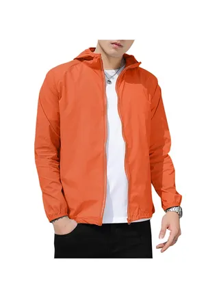 Summer UV Sunshine Coat Orange 