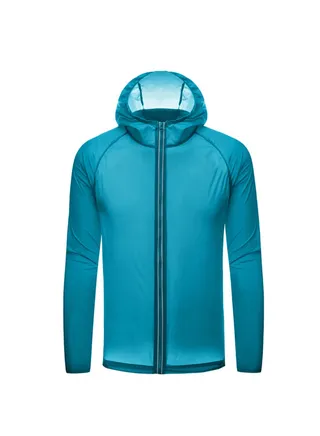Sun-Protection Comfortable Jackets Light Blue 