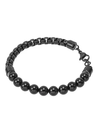 Stainless Steel Beaded Bracelet 