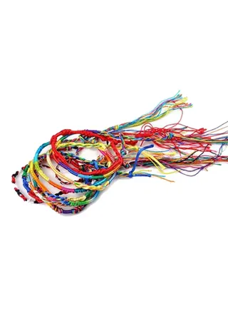 20 Piece Braid Strands Friendship Bracelets 
