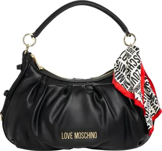 Love Moschino Logo Plaque Tote Bag