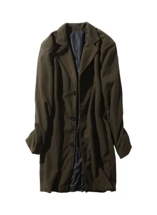 Winter Trench Coat Green 