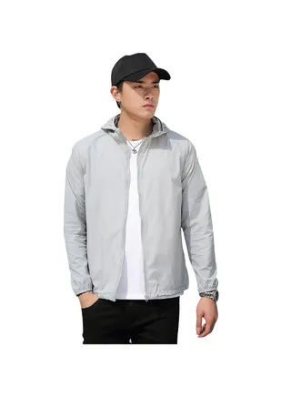 Breathable Sunscreen Ultra Thin Coat Grey 