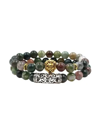 Fashionable Elastic Beaded Bracelet 