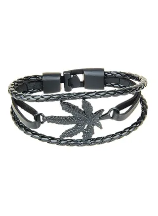Leather Braided Retro Bracelet 