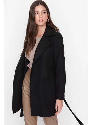Coat - Black - Basic 