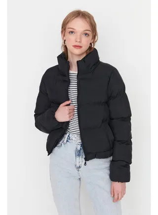 Winter Jacket - Black - Puffer 