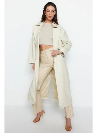 Double Breasted Trench Coat 