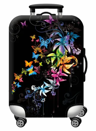 Travel Luggage Cover Spandex Suitcase Protector Washable Baggage Covers 