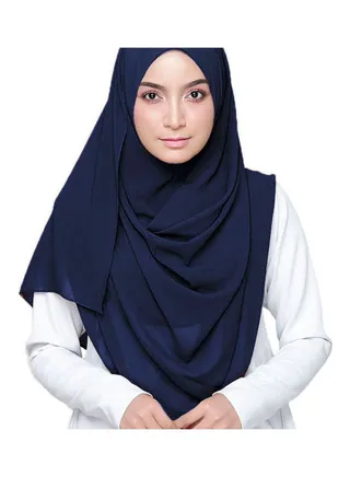Stylish Arab Wear Hijab Blue 