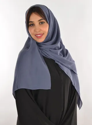 Hijab And Scarf A Modern Design A Long Suitable For The Head And Wraps Around The Neck Excellent Material 