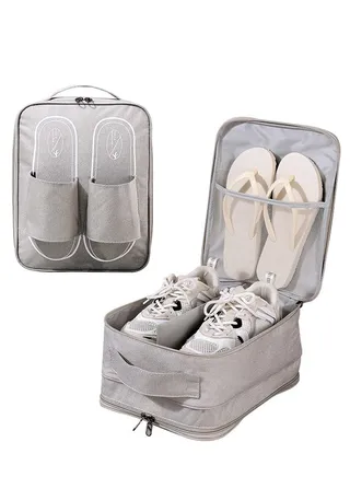Practical Portable Travel Shoe Organizer Business Trip Flip Flop Storage Bag Suitcase Shoes Hang Accessories 