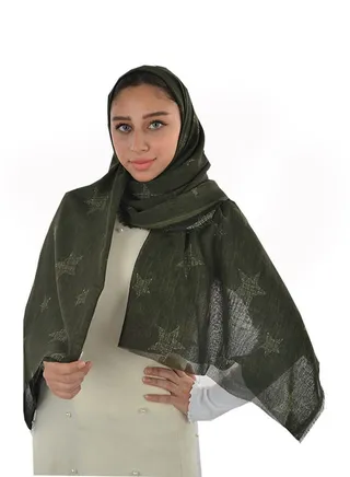Hijab And Scarf A Modern Design A Long Suitable For The Head And Wraps Around The Neck Excellent Material 