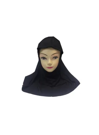 Classic Design Hijab Black 
