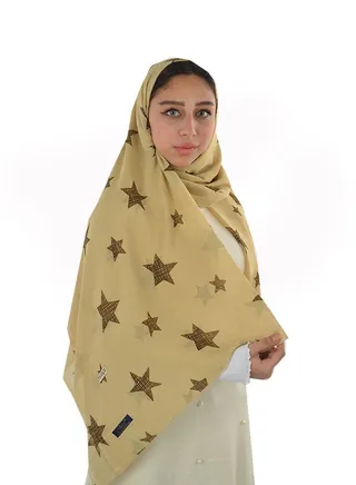 Hijab And Scarf A Modern Design A Long Suitable For The Head And Wraps Around The Neck Excellent Material 