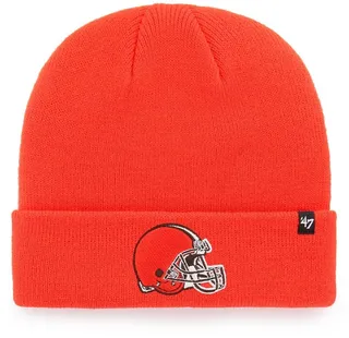 Men's Orange Cleveland Browns Primary Basic Cuffed Knit Hat