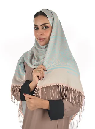 Hijab And Scarf A Modern Design A Long Suitable For The Head And Wraps Around The Neck Excellent Material 