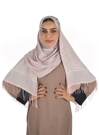 Hijab And Scarf A Modern Design A Long Suitable For The Head And Wraps Around The Neck Excellent Material 
