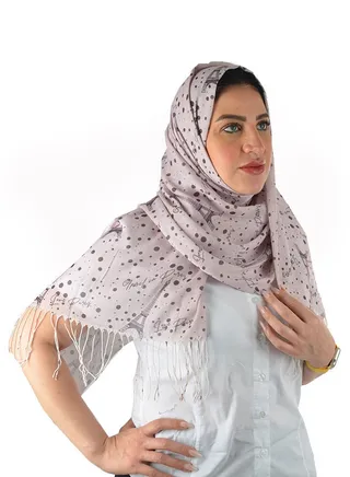 Hijab And Scarf A Modern Design A Long Suitable For The Head And Wraps Around The Neck Excellent Material 