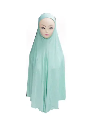 Solid Pattern Hijab Light Green 