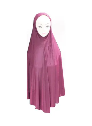 Solid Pattern Hijab Red 