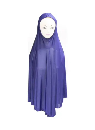 Solid Pattern Hijab Purple 