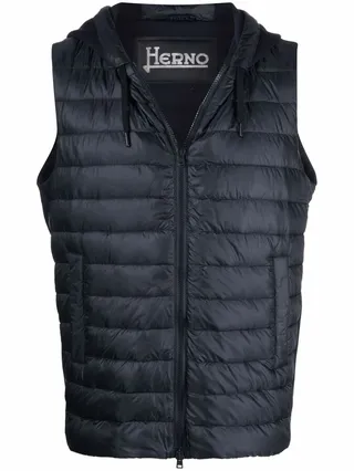 Chaleco feather-down padded gilet
