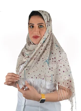 Hijab And Scarf A Modern Design A Long Suitable For The Head And Wraps Around The Neck Excellent Material 