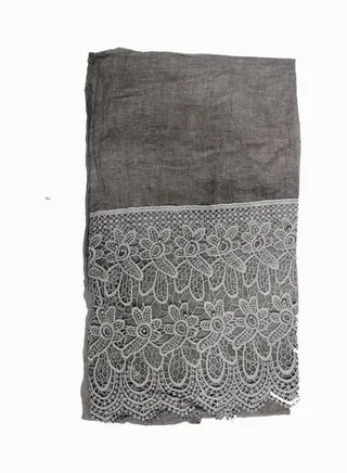 Classic Stylish Hijab Dark Grey 