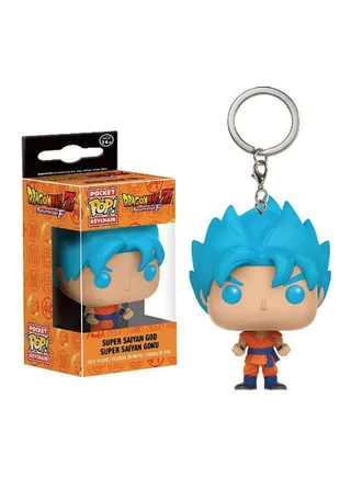 Dragon Ball Goku Figure Toy Keychain Multicolour 