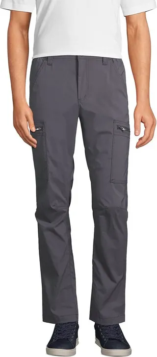 Lands' End Men's Outrigger Quick Dry Pants - 36x34 - Charcoal