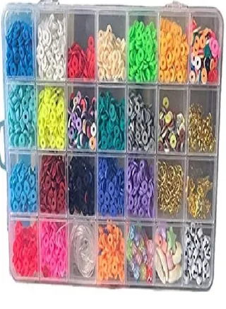Spacer Beads Polymer Clay Bead Kit 