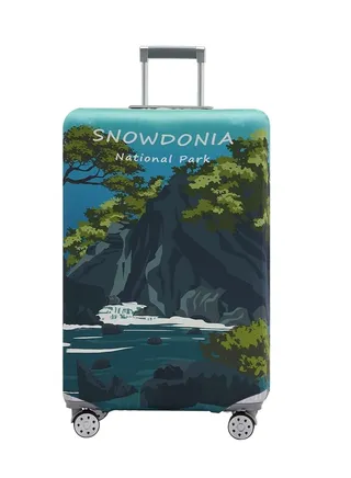 Luggage Cover Washable Suitcase cover Anti-scratch Suitcase Protector Fits 22-25 Inch Luggage 