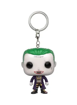 Pop! The Joker Figure  Toy Keychain Multicolour 