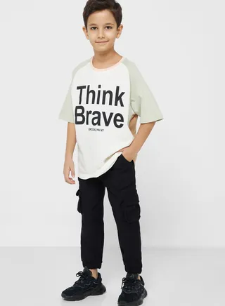 Boys Cargo Trousers 
