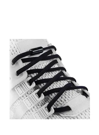 2 pairs of Elastic No Tie Shoe Laces/Black 