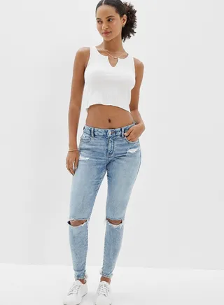 Ripped Jeggings 