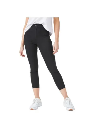 High Rise Capri Jeggings Black 