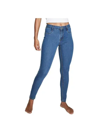 Mid Rise Jeggings Revolve Blue 