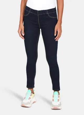 Basic Jeggings Dark Blue 