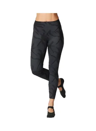 High Waist Leggings Grey/Black 