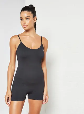 Sport Balance Rib Cycle Suit Black 