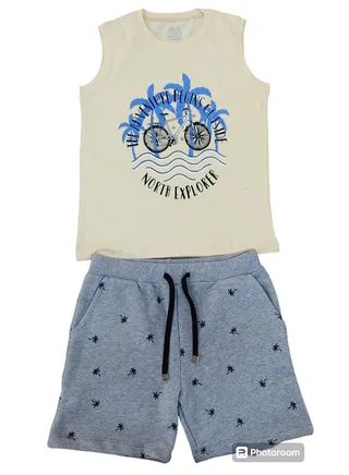 Boys Cut T-shirt & Short Set 