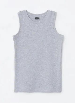 Crew Neck Basic Boy Underwear 