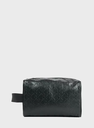 Logo Print Washbag